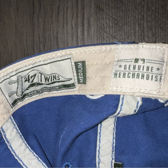 Los Angeles Dodgers Distressed Baseball Hat MLB Embroidered Cap '47 Size Medium - Picture 6 of 7